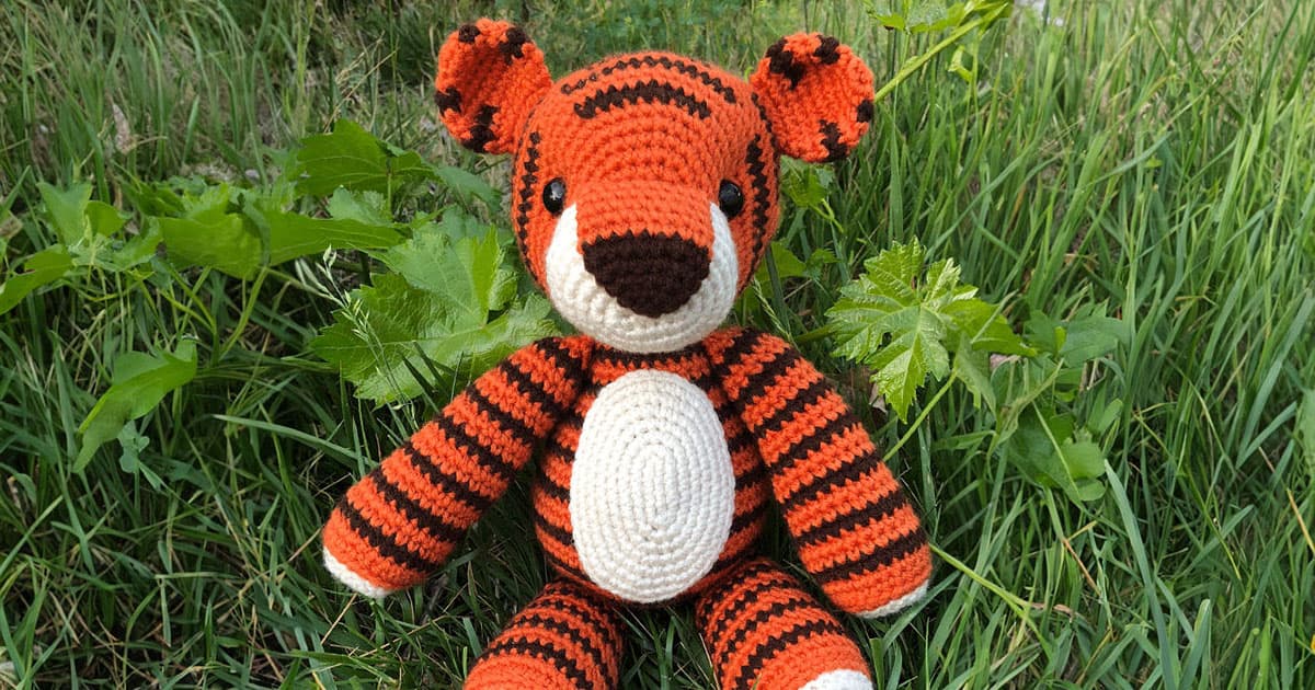 free tiger crochet pattern