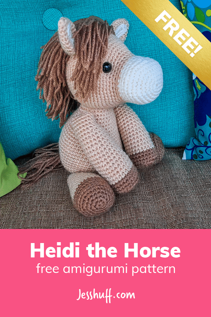 Heidi the Horse Free Amigurumi Pattern