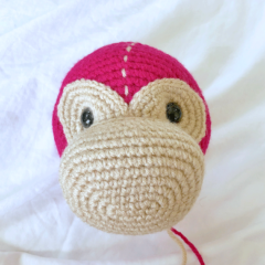 Mimi the Monkey Face Tutorial | Step 4