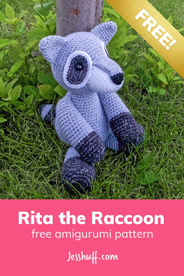 Rita the Raccoon Free Amigurumi Pattern