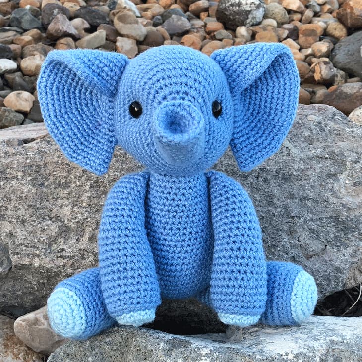 Details about   handmade crochet elephant amirgurumi 