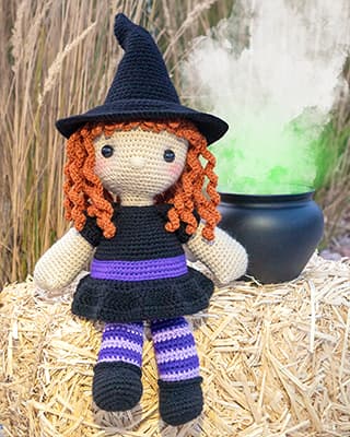 Witch Crochet Pattern Free Halloween Amigurumi