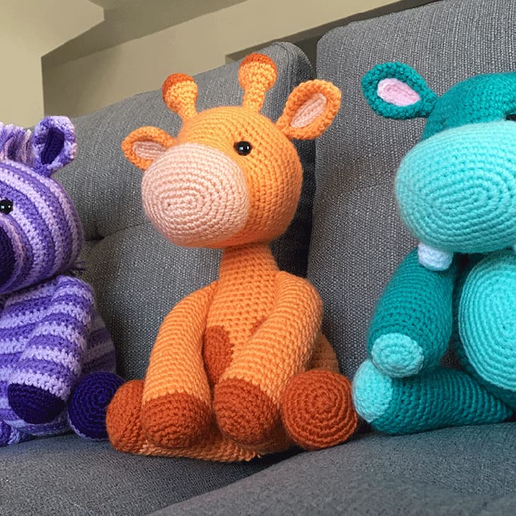 Giraffe Crochet Pattern Free Amigurumi