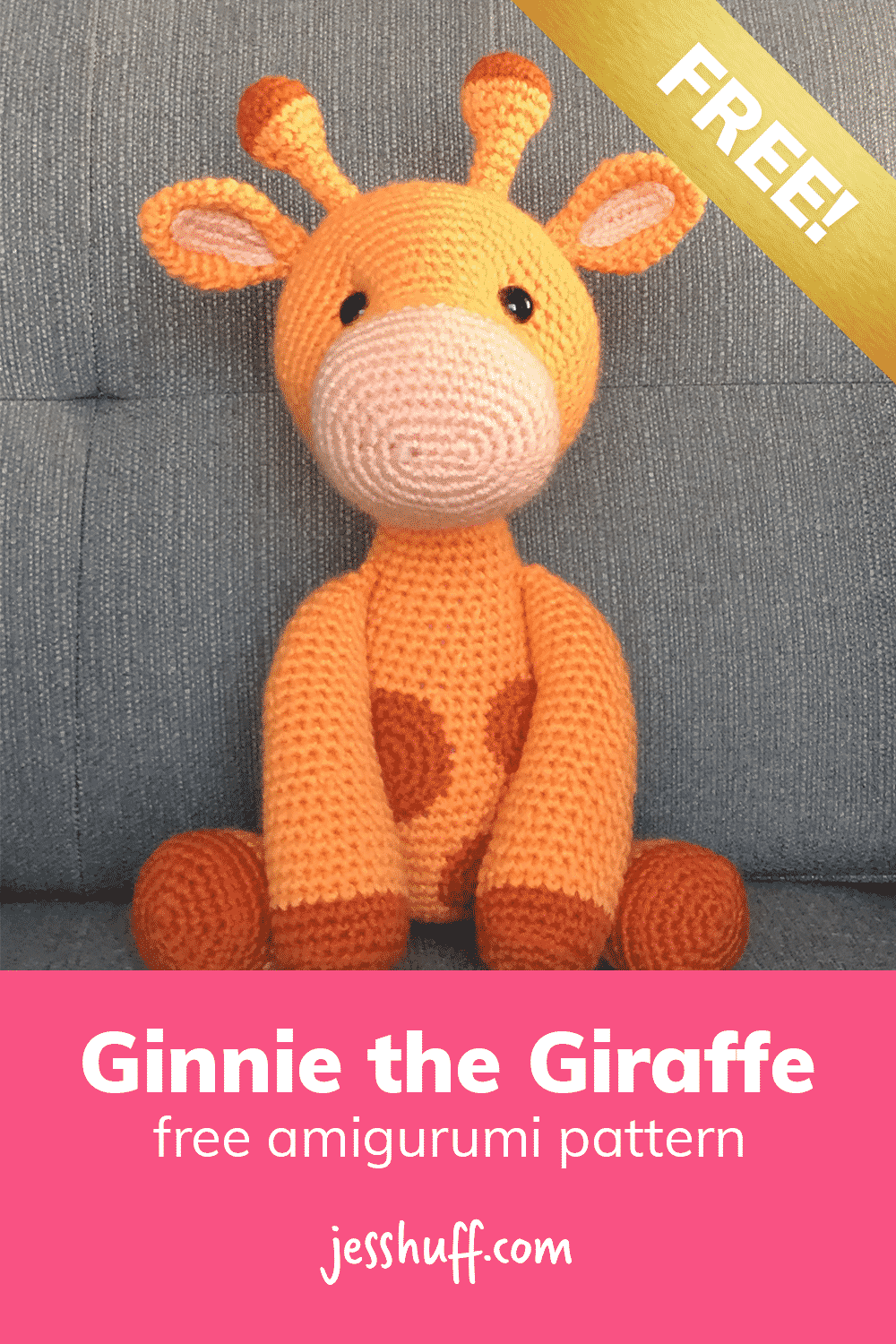 Giraffe amigurumi pattern – how cute is this?? I can't believe it's free! via @heyjesshuff