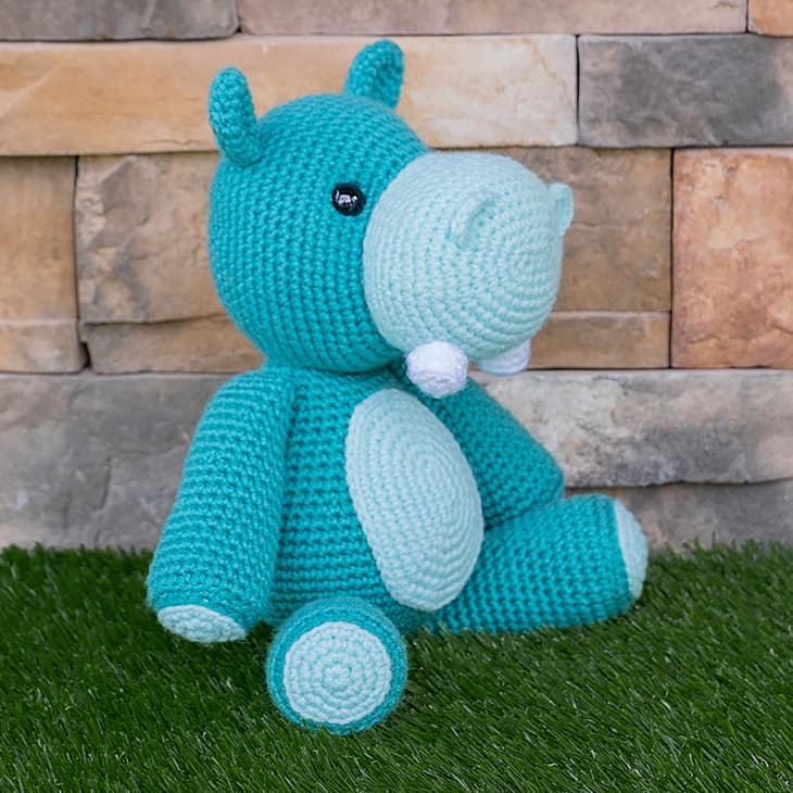 Crochet Hippo Pattern Free Amigurumi