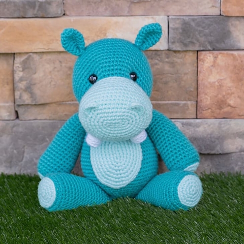 Crochet Hippo Pattern Free Amigurumi