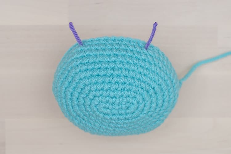 Round 11 Teeth | Hippo Crochet Pattern Tutorial 1