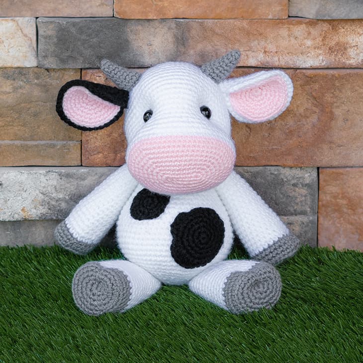 Crochet Cow – FREE pattern! - Jess Huff