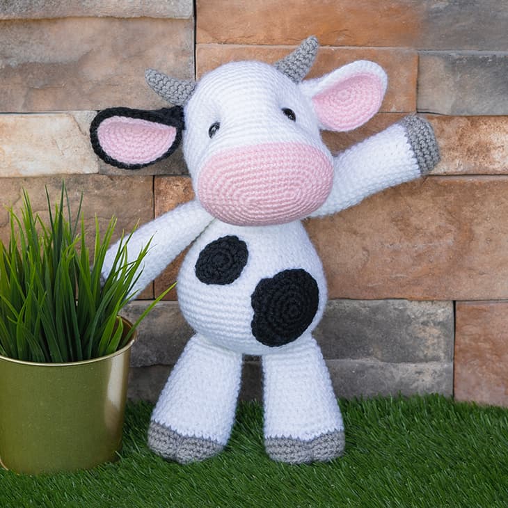 Crochet Cow – FREE pattern! | Jess Huff