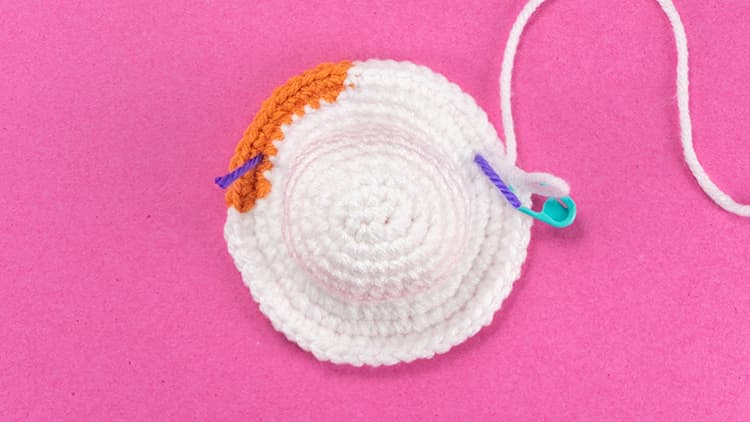 Crochet Cat Calico Free Amigurumi Pattern Eye Marker Tutorial