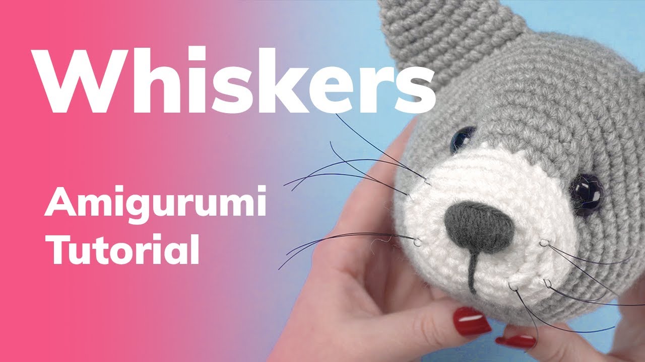 Amigurumi whiskers